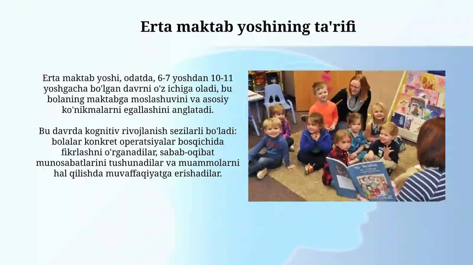 Kichik maktab yoshi davrida psixik rivojlanish xususiyatlar 4