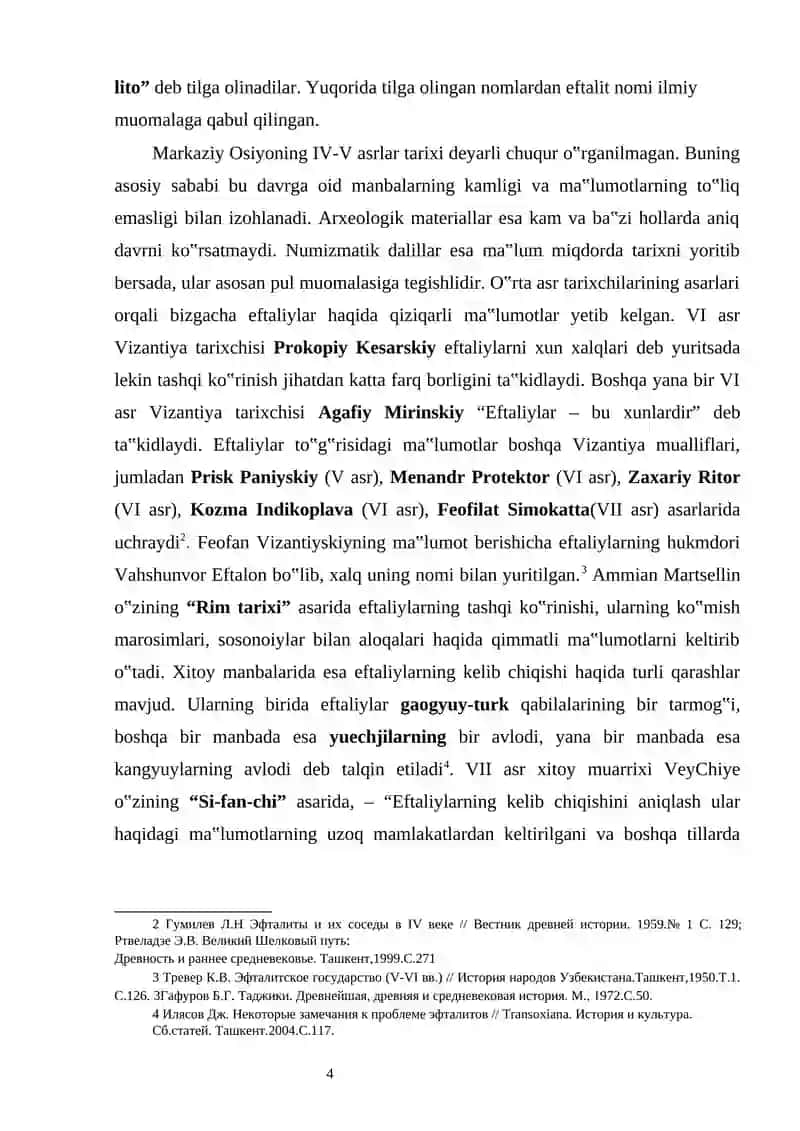 EFTALIYLAR DAVRIDA IJTIMOIY TUZIM 4