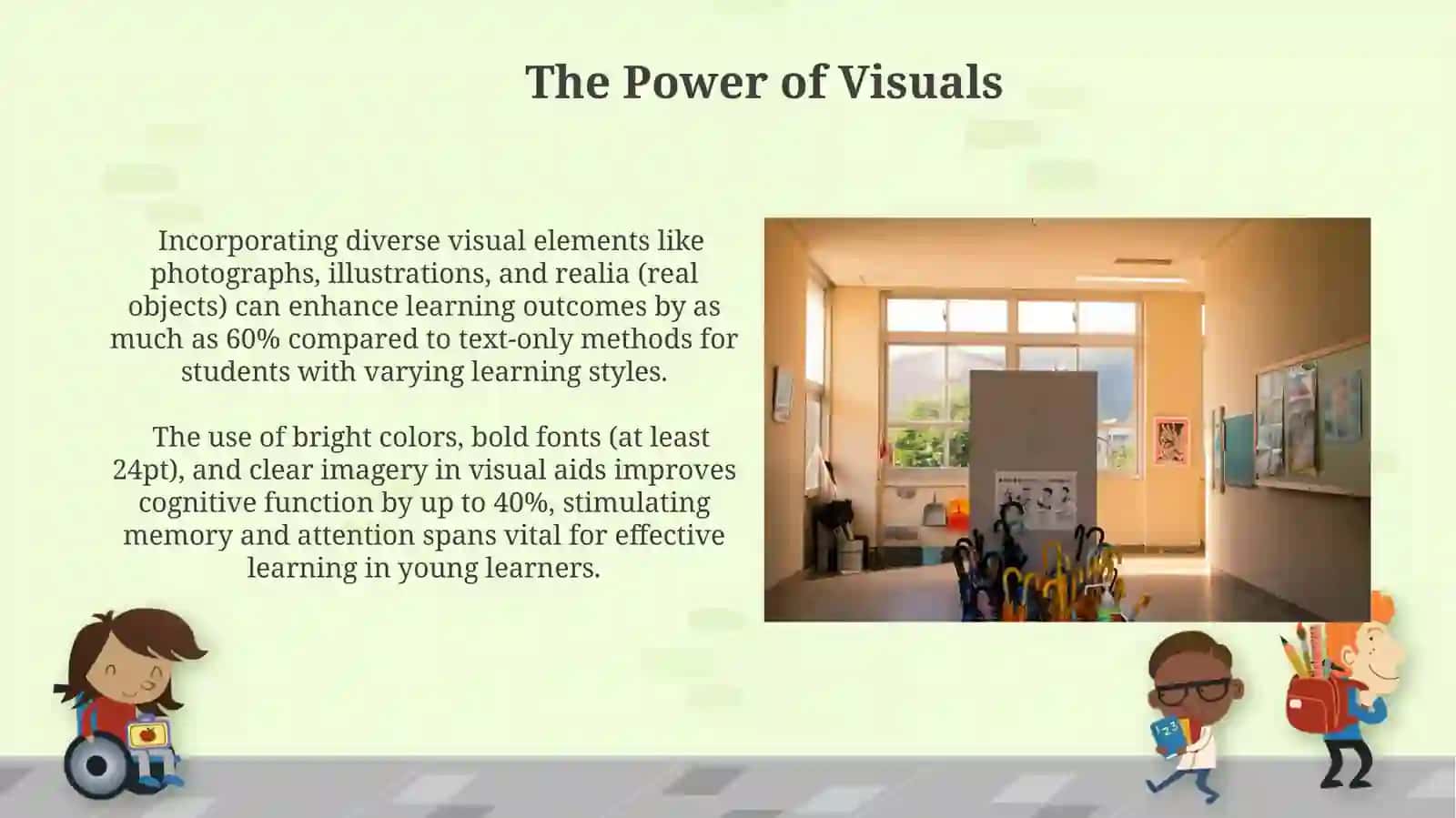 Creating classroom decorations and visual aids for young learners 4