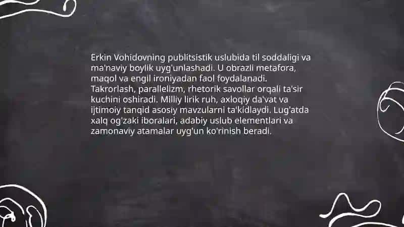 Erkin Vohidovning publitsistik mahorati 4