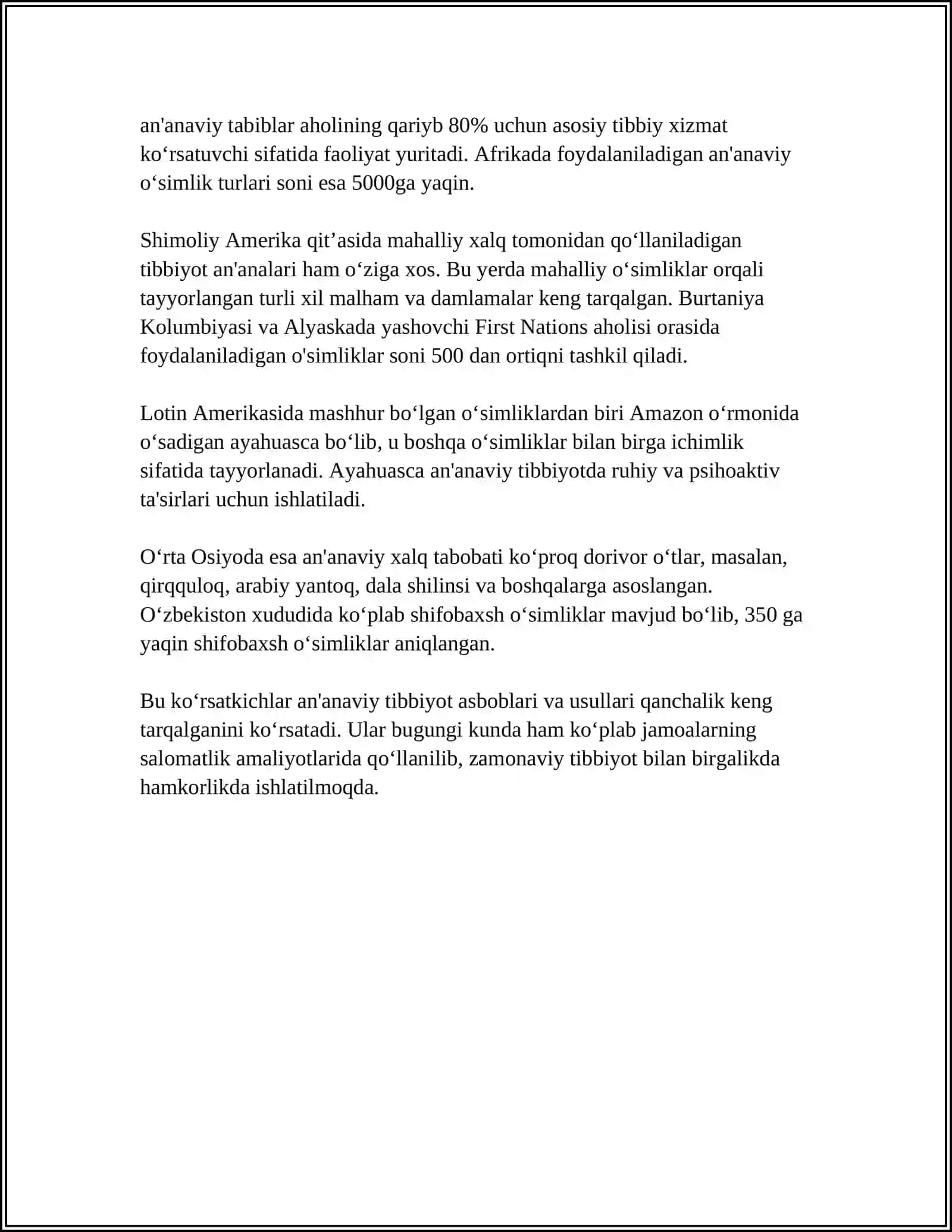 An'anaviy Tibbiyot Asboblari Haqida 4