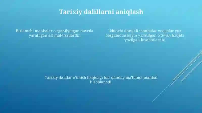 Tarixiy dalil va uni tushuntirib berish 4