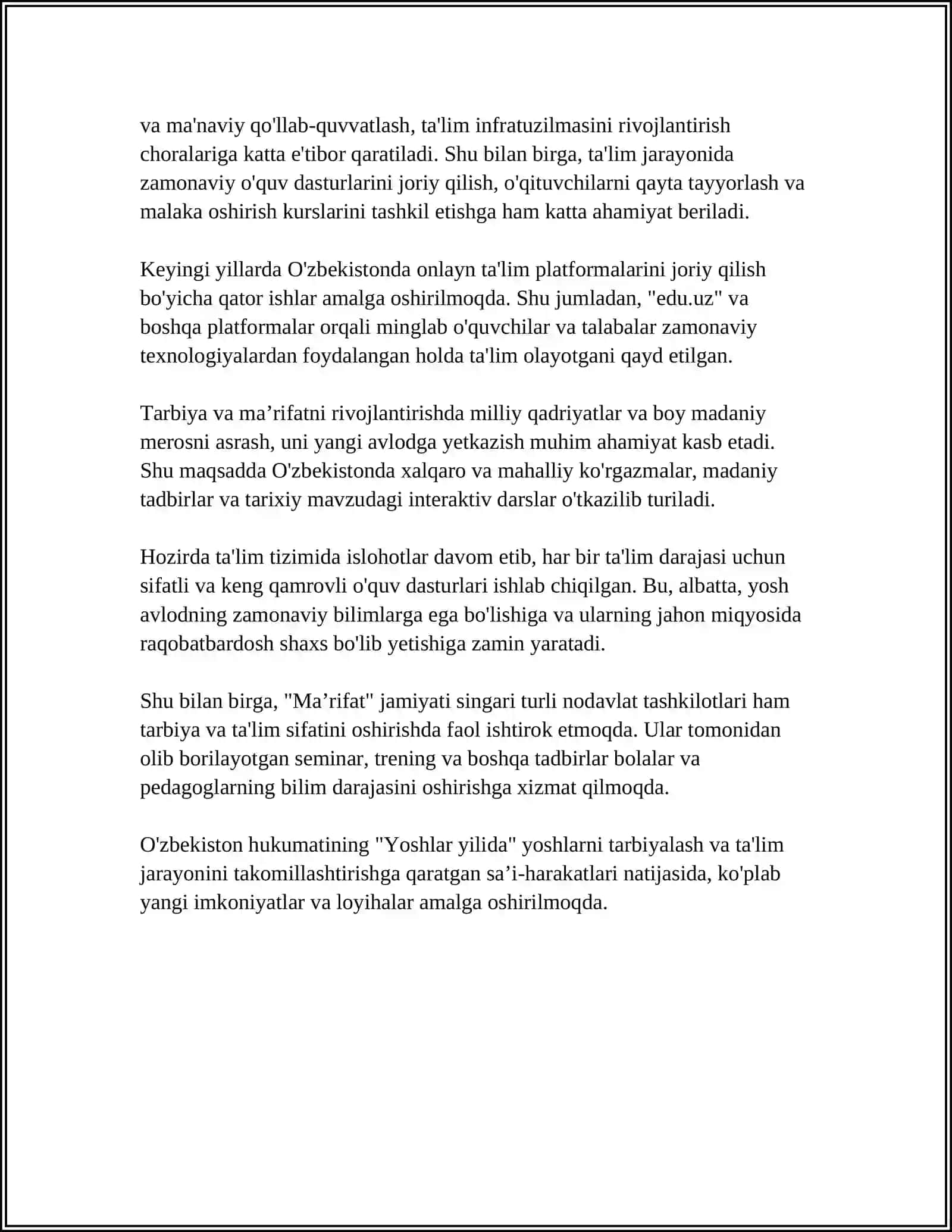 ABDULLA AVLONIYNING KOMIL INSONDAGI QARASHLARI 4