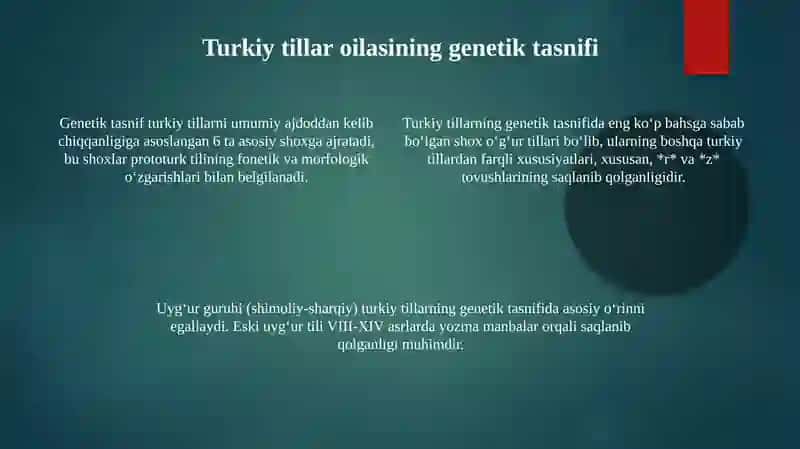 Turkiytillartasnifi 4