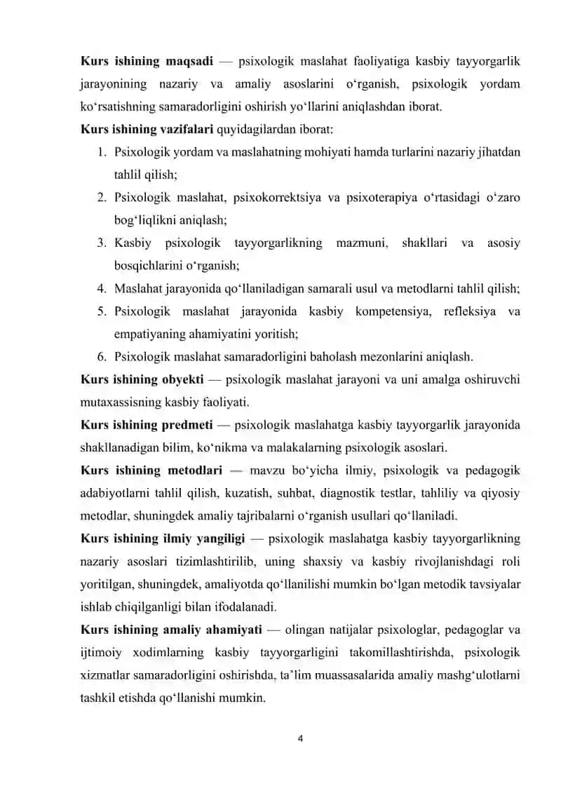 PSIXOLOGIK MASLAHATGA KASBIY TAYYORGARLIK 4