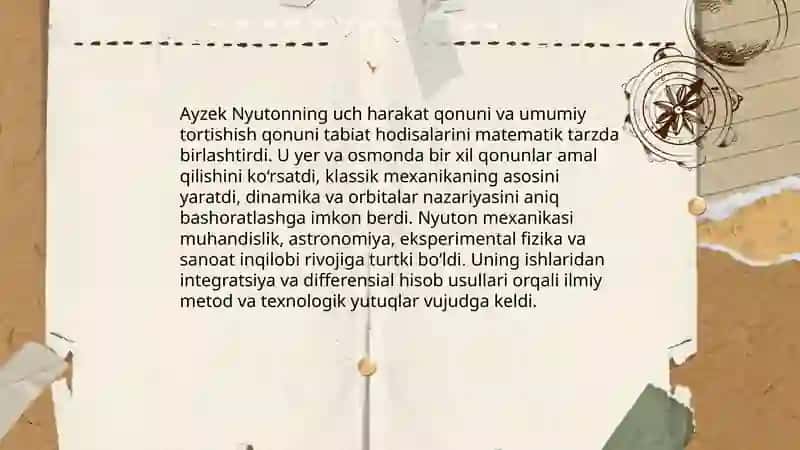 Galileo Galileyning astronomiya va eksperimental fizika rivojiga qo‘shgan hissasi 4
