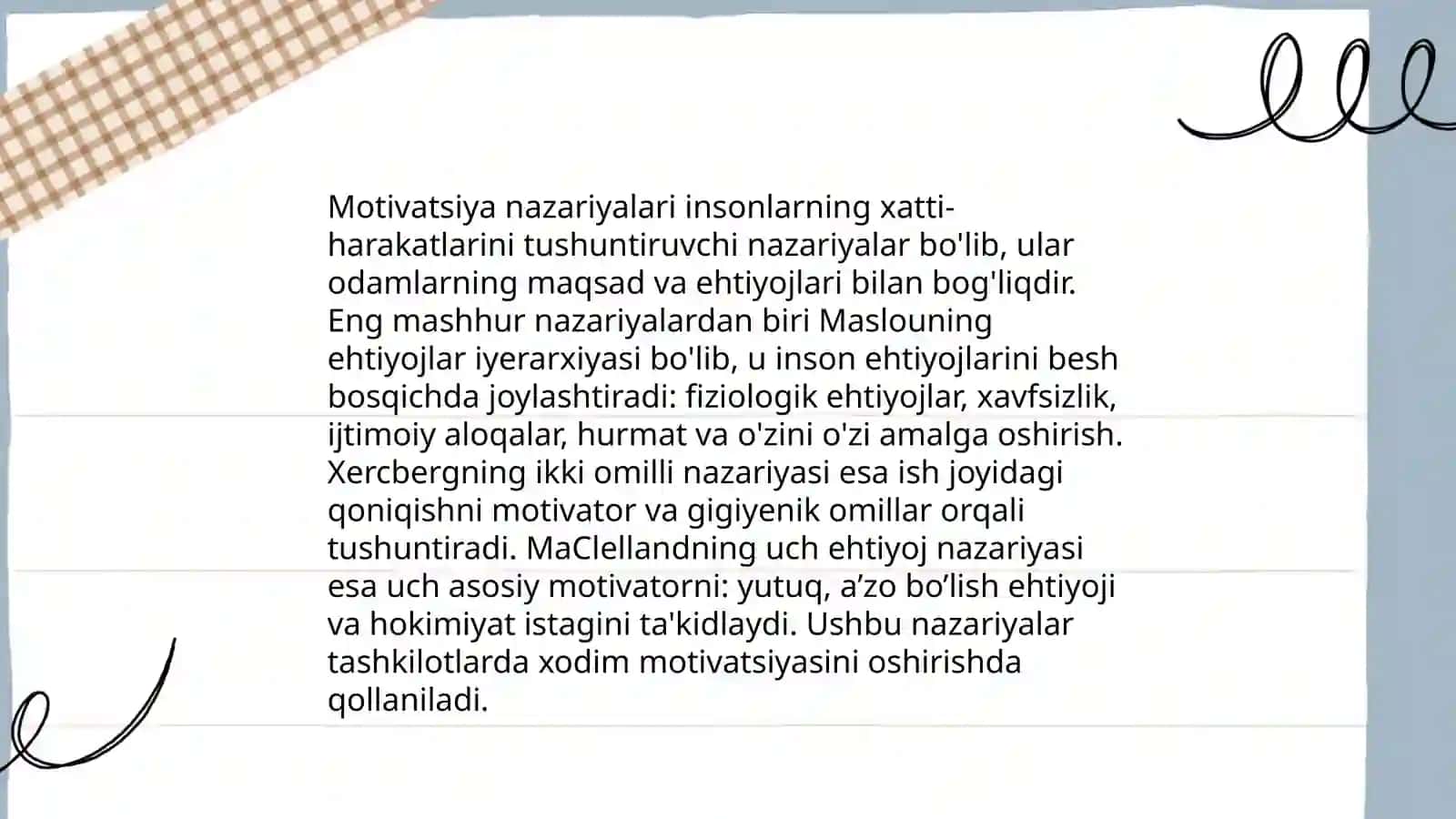 Iroda va mativatsiya 4