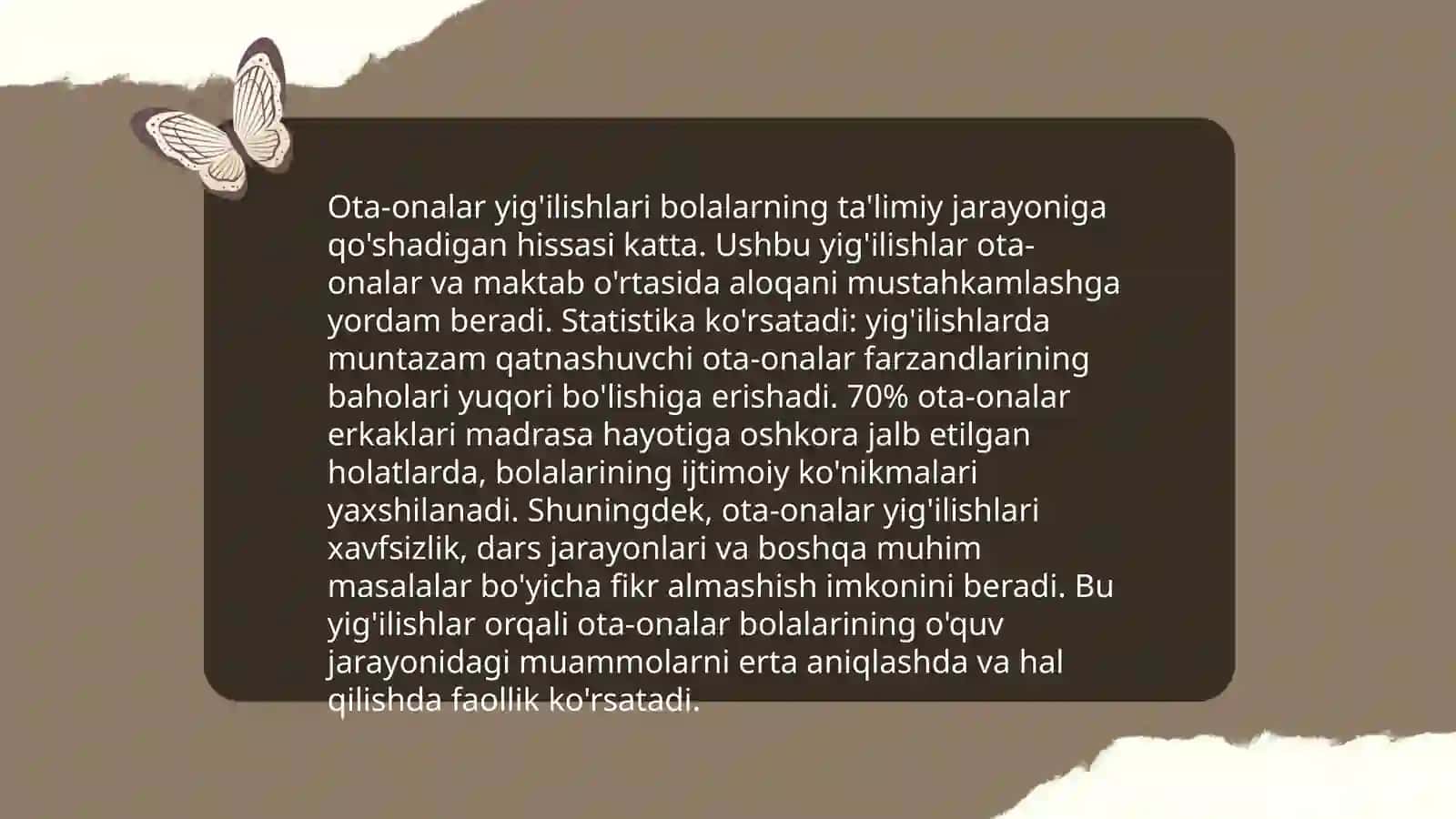 Maktabgacha taʼlim tashkiloti va ota- onalar oʻrtasidagi oʻzaro munosabatlar 4