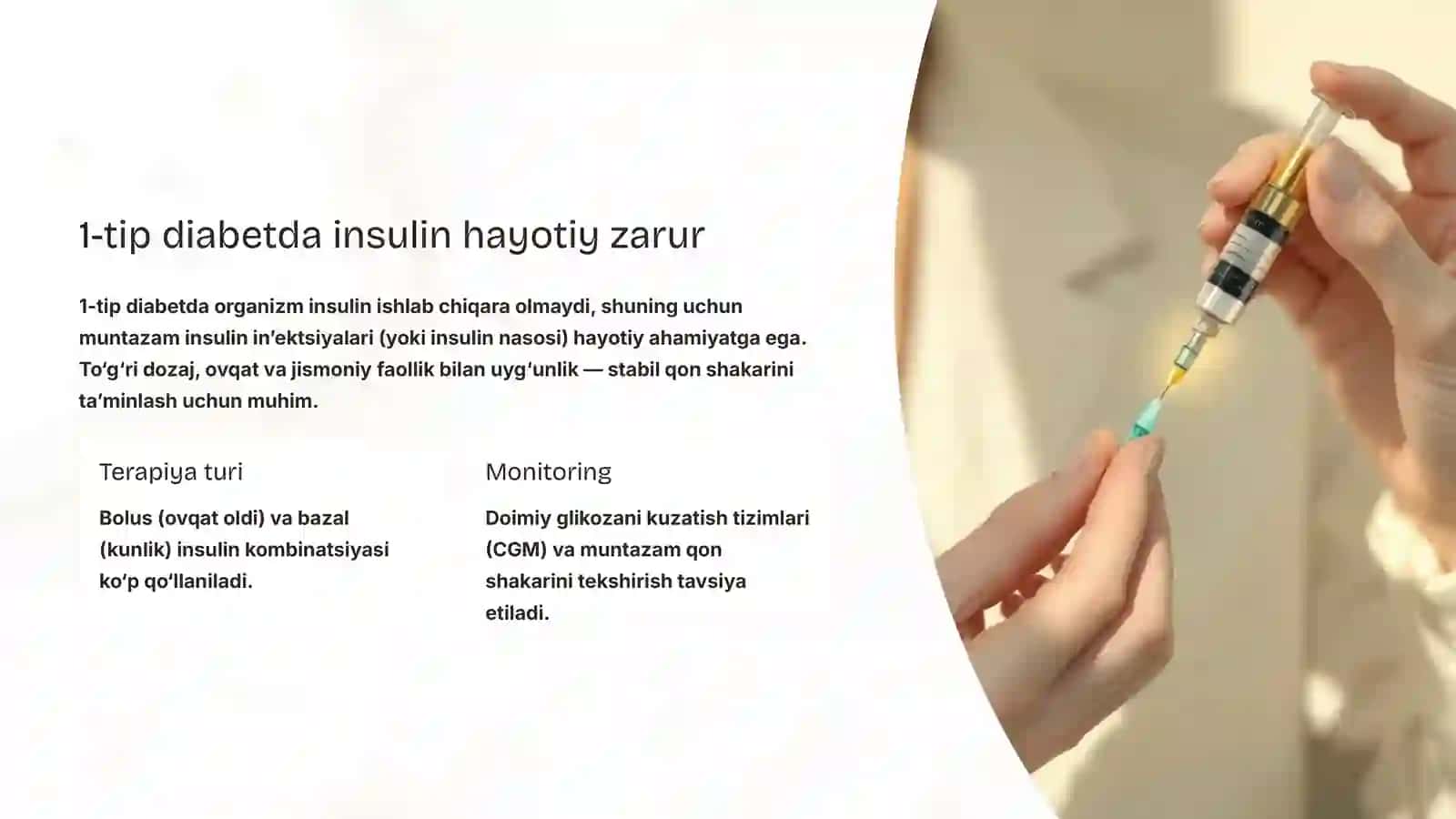 Qandli diabet: Sabablari, diagnostika va davolash 4