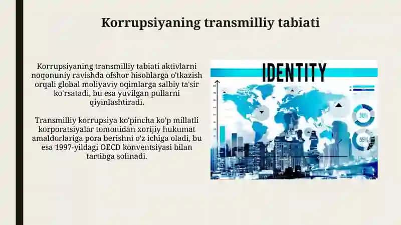 Korrupsiyaga qarshi kurashning xalqaro jihatlari 4