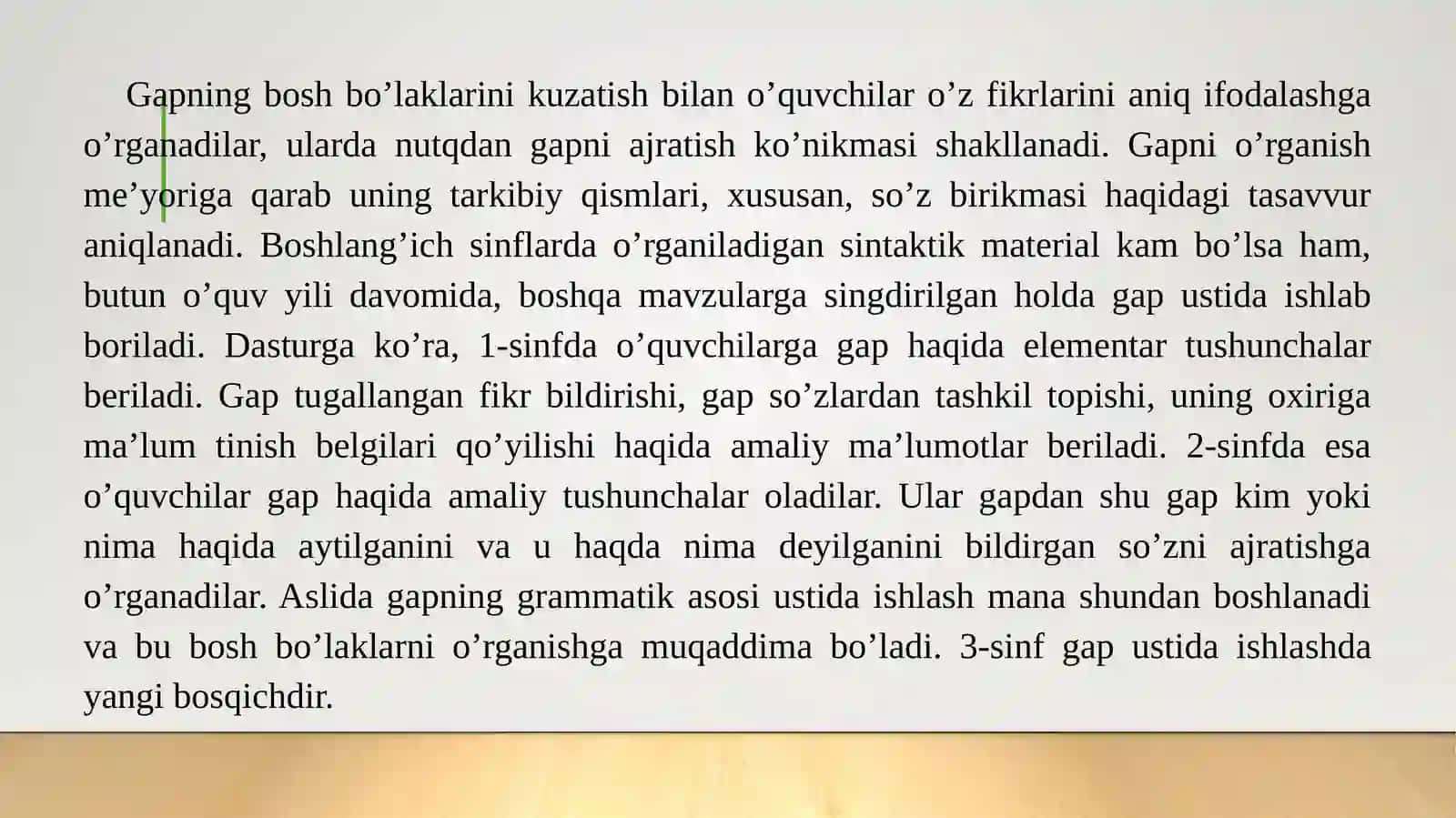 Boshlang‘ich sinflarda sintaktik tushunchalar ustida ishlash metodikasi 4