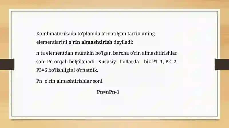 Diskret matematika va matematik mantiq 4