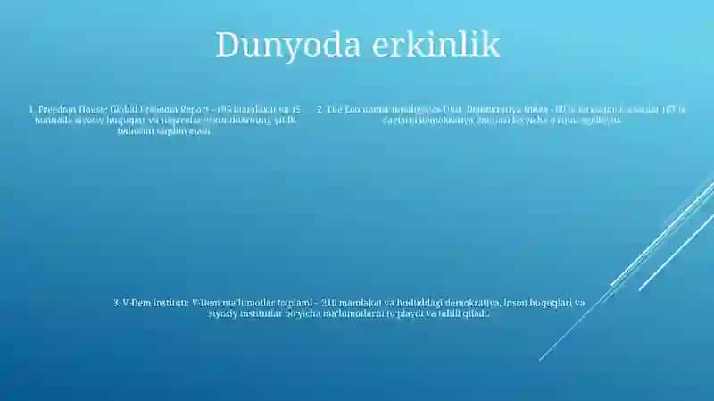 Siyosiy-Huquqiy Sohadagi 10 Ta Ustuvor Xalqaro Reytinglar Va Ko'Rsatgichlar 4
