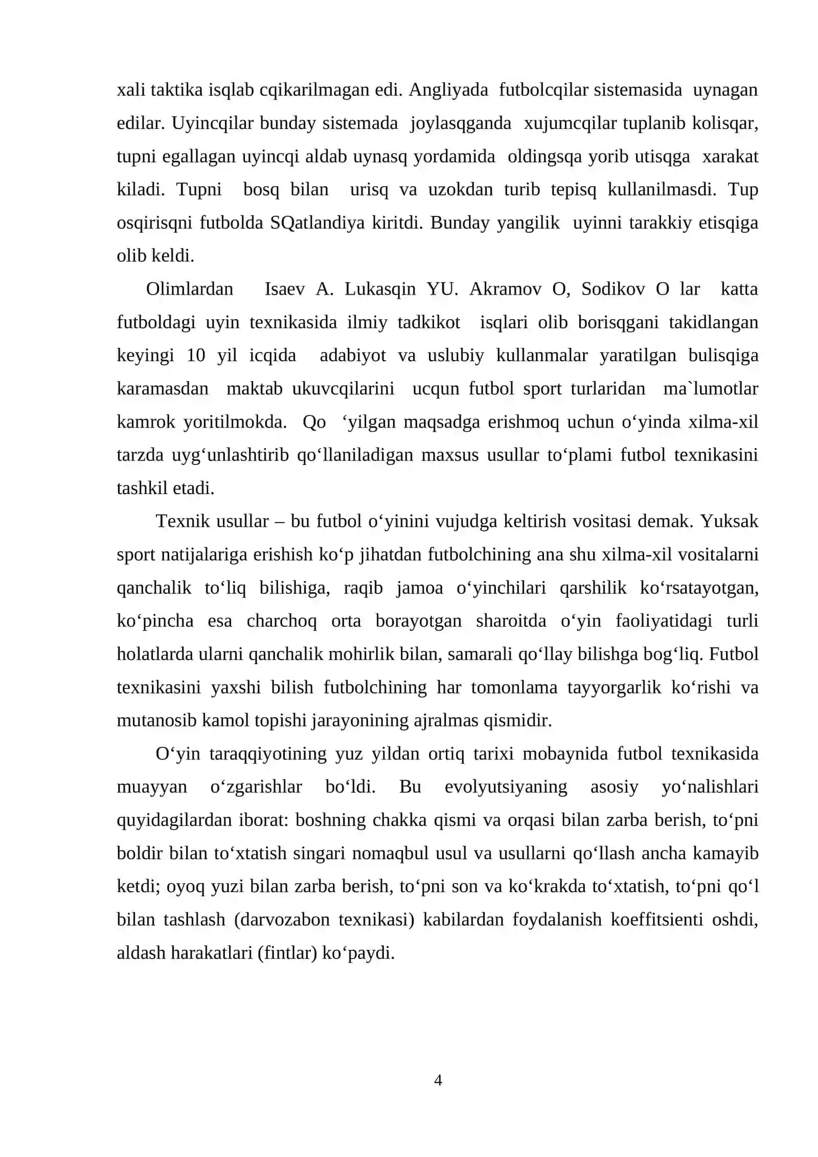 Futbolchilarni maydonda harakatlanish texnikasi 4