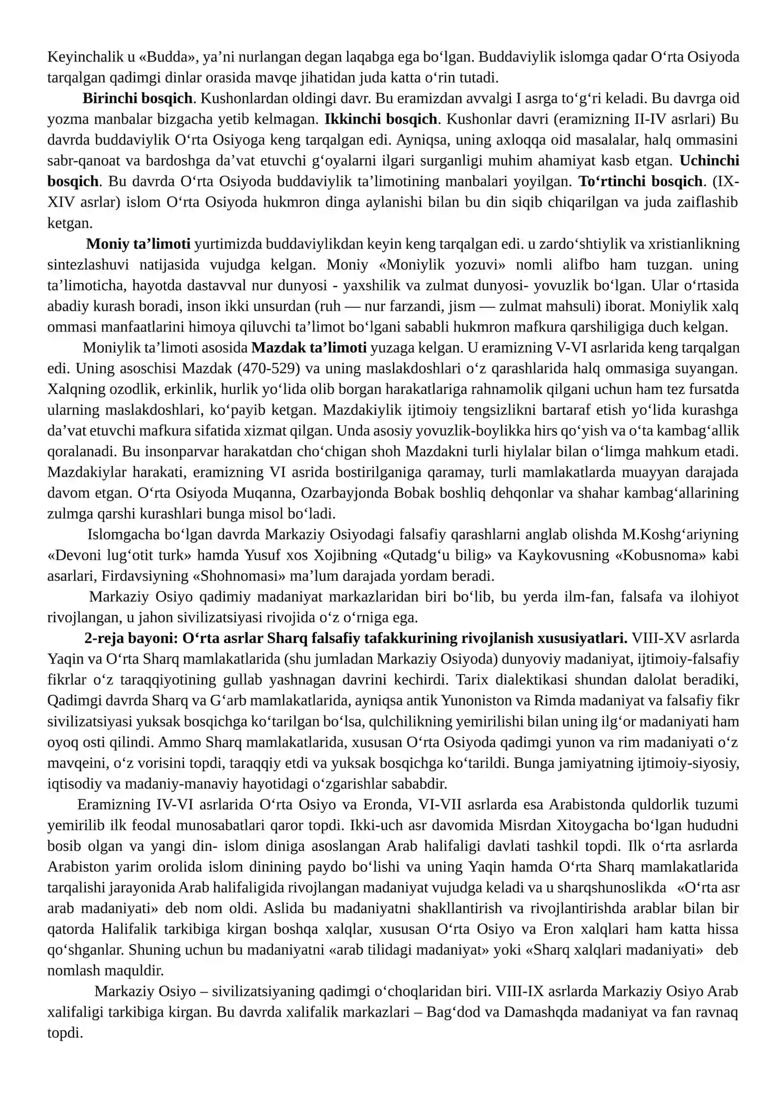Sharq falsafasining mohiyati va ijtimoiy taraqqiyotidagi roli 4