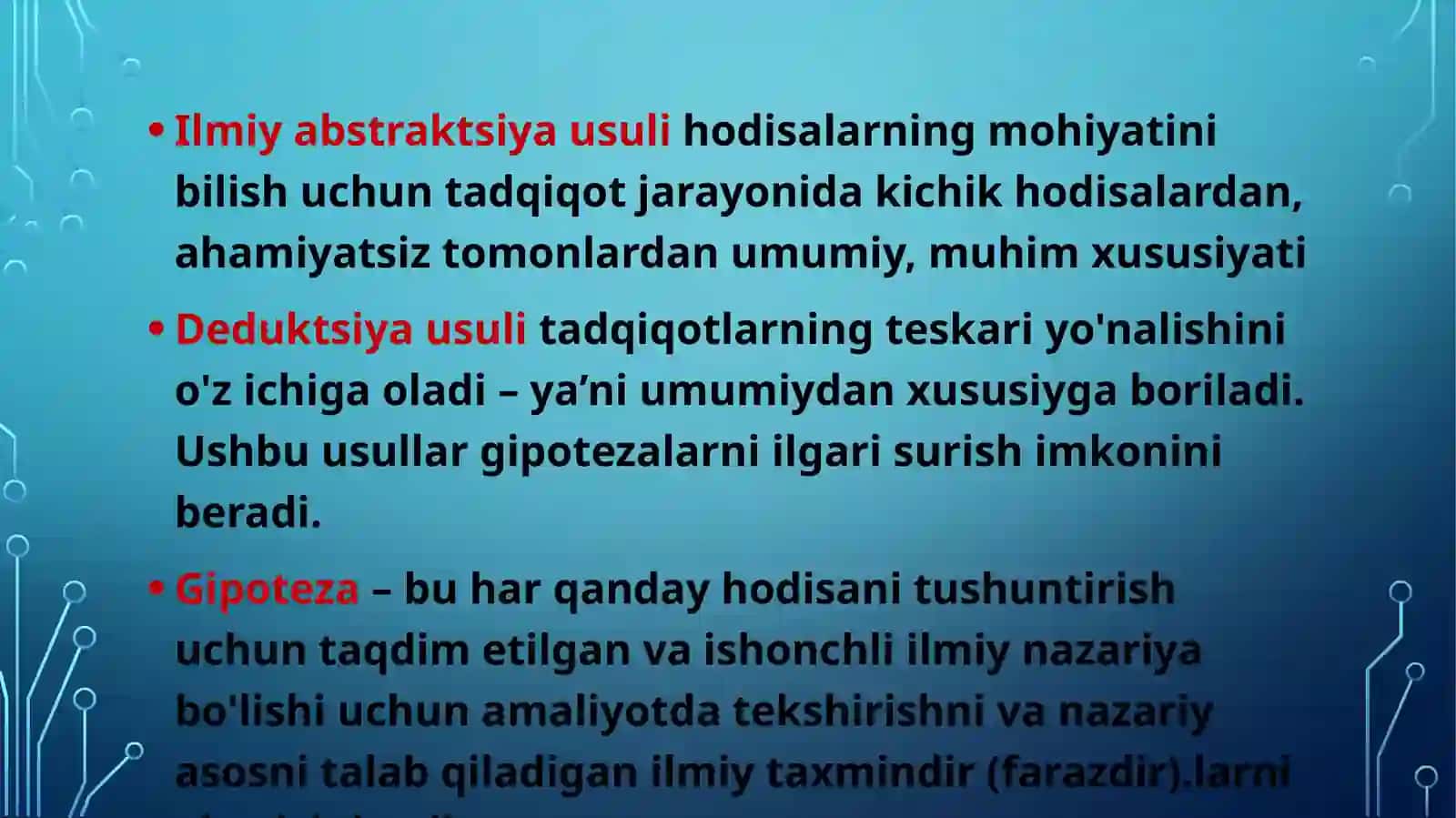 jahon xo'jaligi va O'zbekistonning boshqa mamlakatlar bilan iqtisodiy hamkorliklarini o'rganish 4