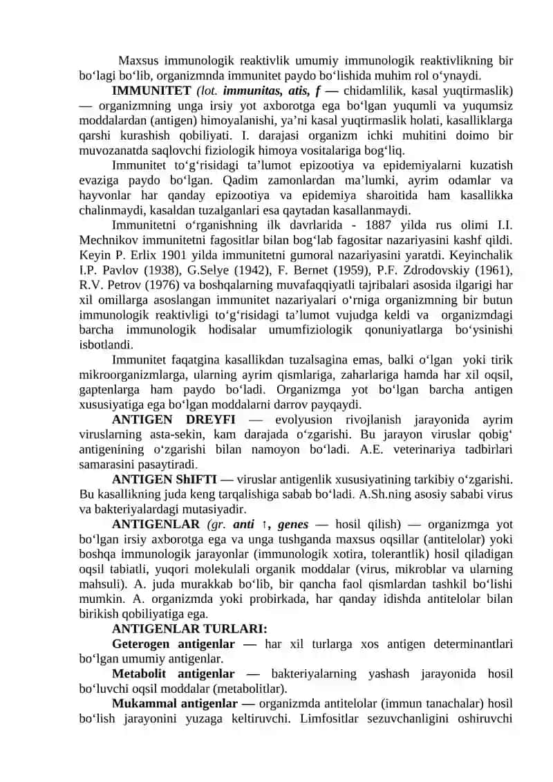 Epizootik jarayon va uni harakatlantiruvchi kuchlar 4