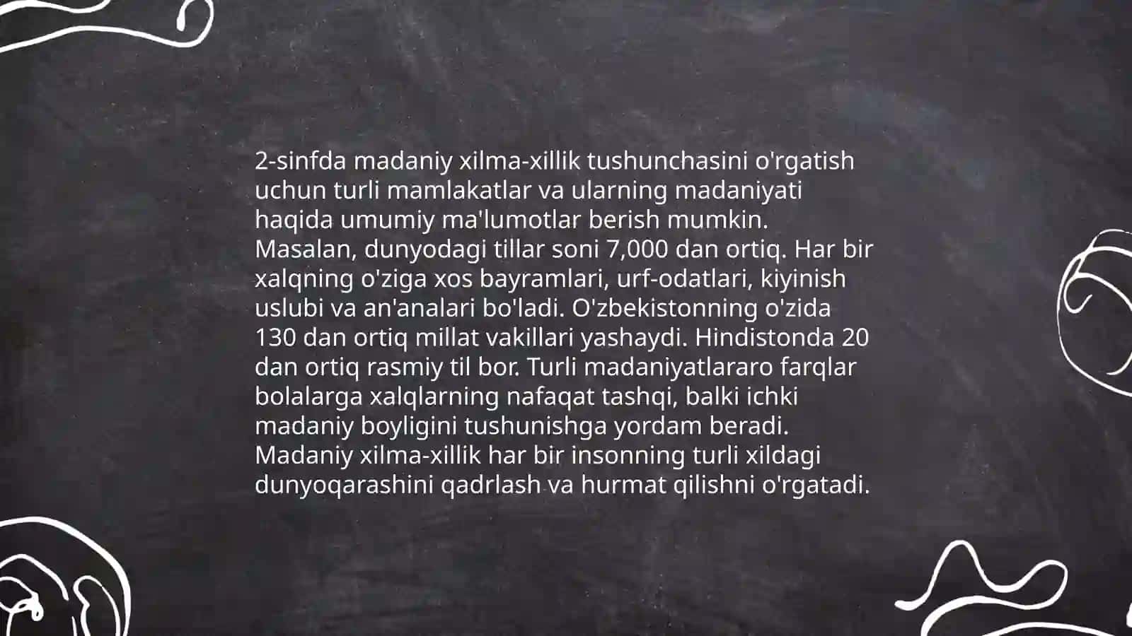 Oʻquvchilar va sonfdagi xilma-xillik 4