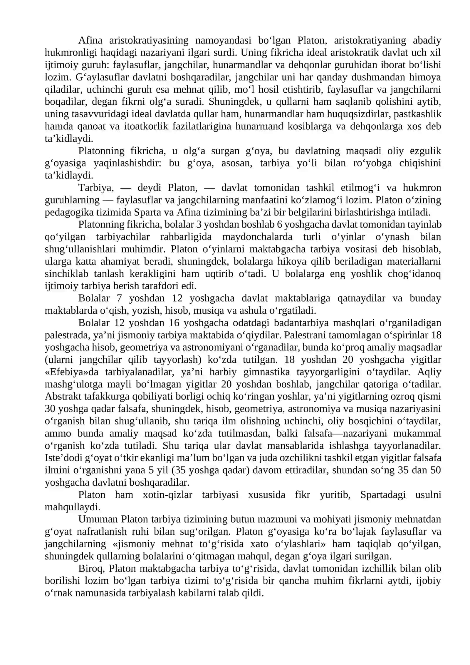 Jahon pedagogika fani rivojlanish tarixi 4