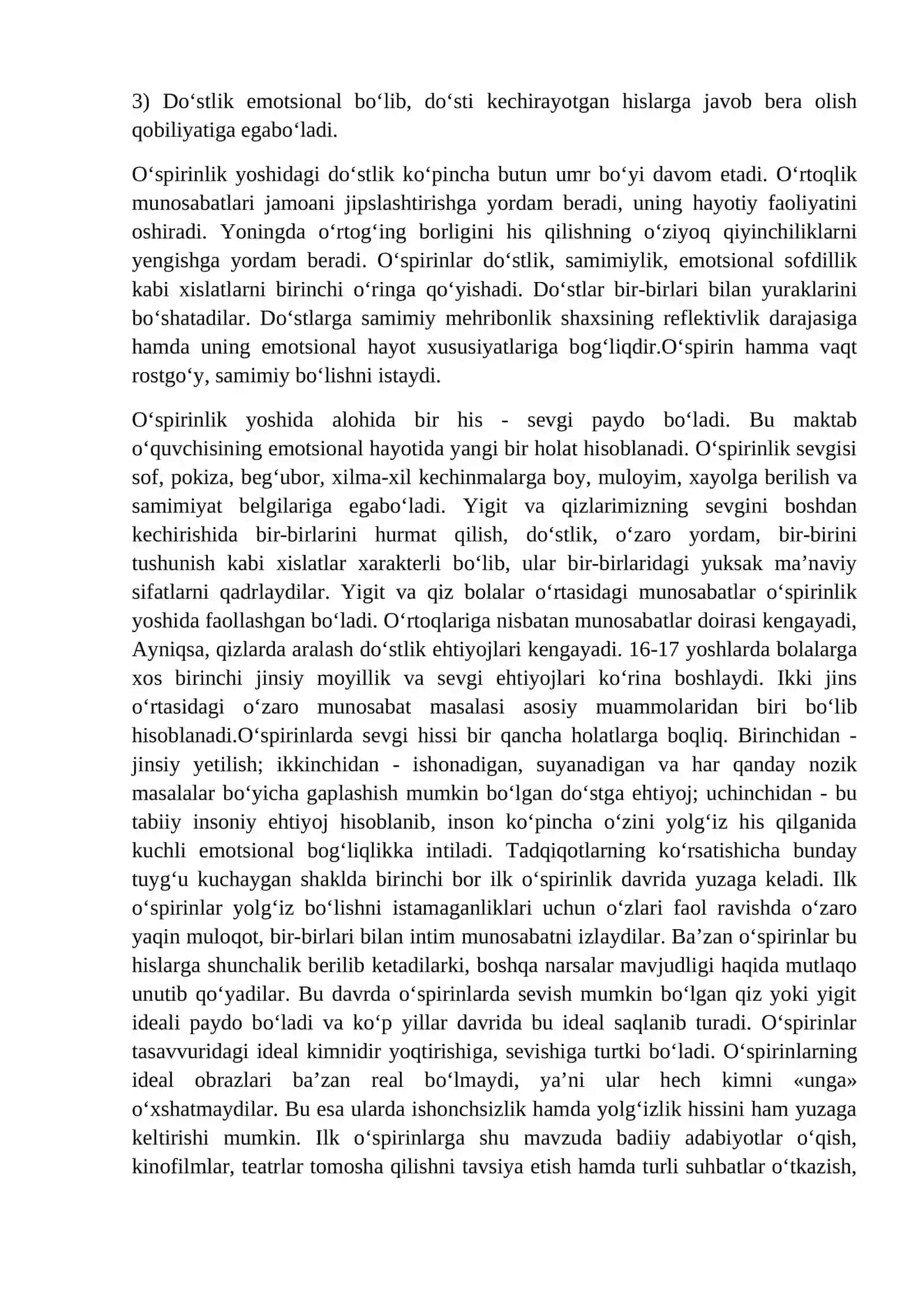 Ilk o’zpirinlik va yoshlik davrida psixik rivojlanish xususiyatlari 4