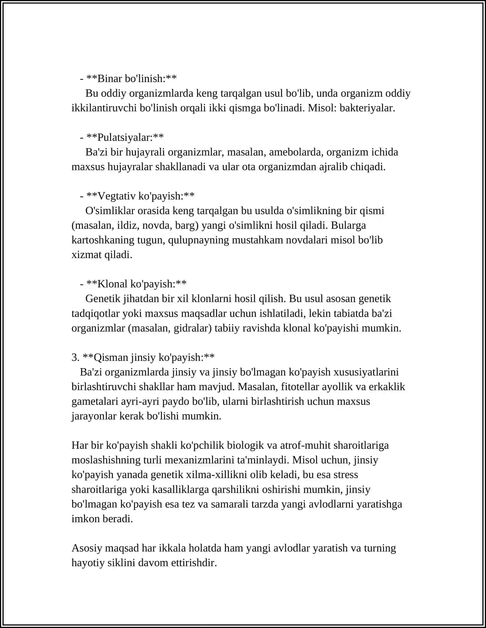 KO'PAYISH TIPLARI VA KLASSIFIKATSIYASI,SITOLOGIYA 4