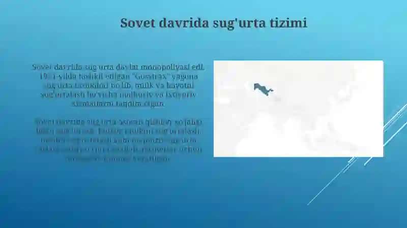 O‘zbekistonda sug‘urtaning rivojlanish bosqichlari 4
