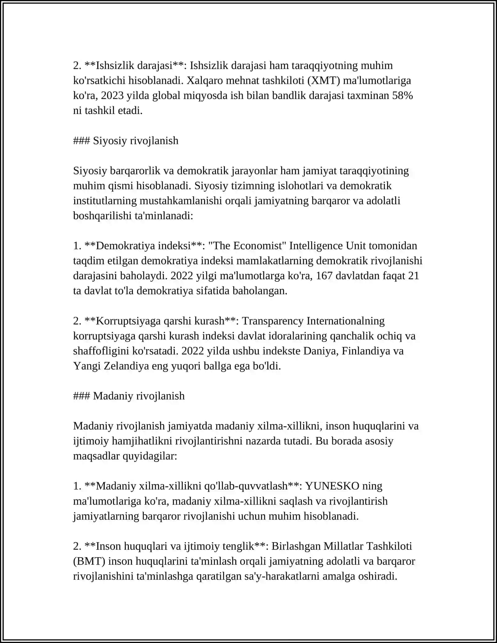 JAMIYAT TARAQQIYOTIDA TARIXNING MAZMUNI, YOʻNALISHLARI VA KONSEPSIYALARI 4