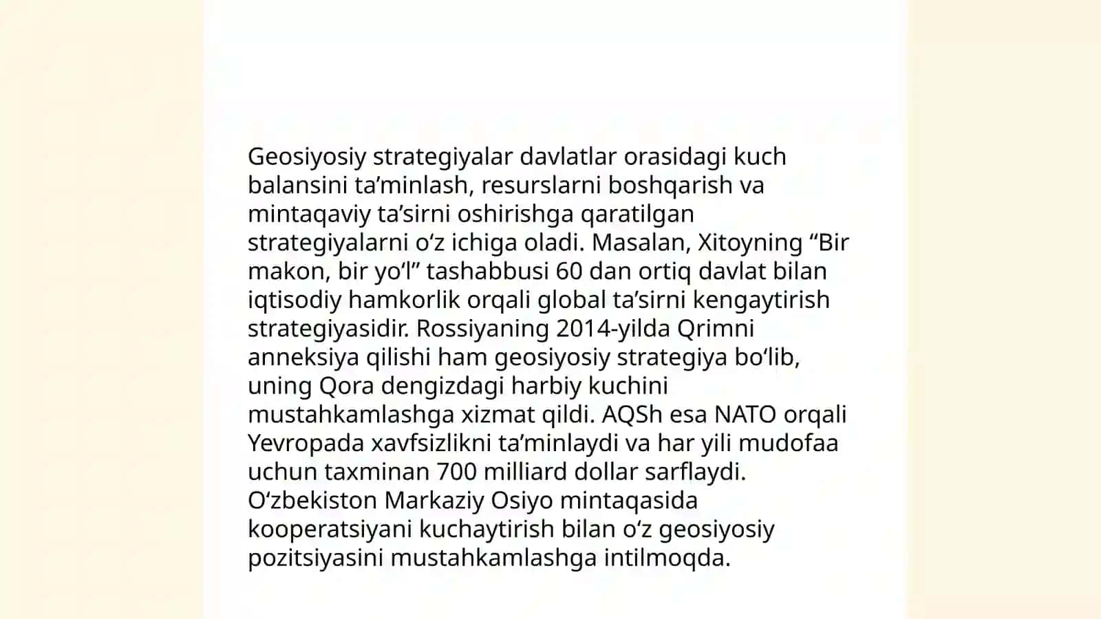 Geosiyosat faning maqsad va vazifalari 4