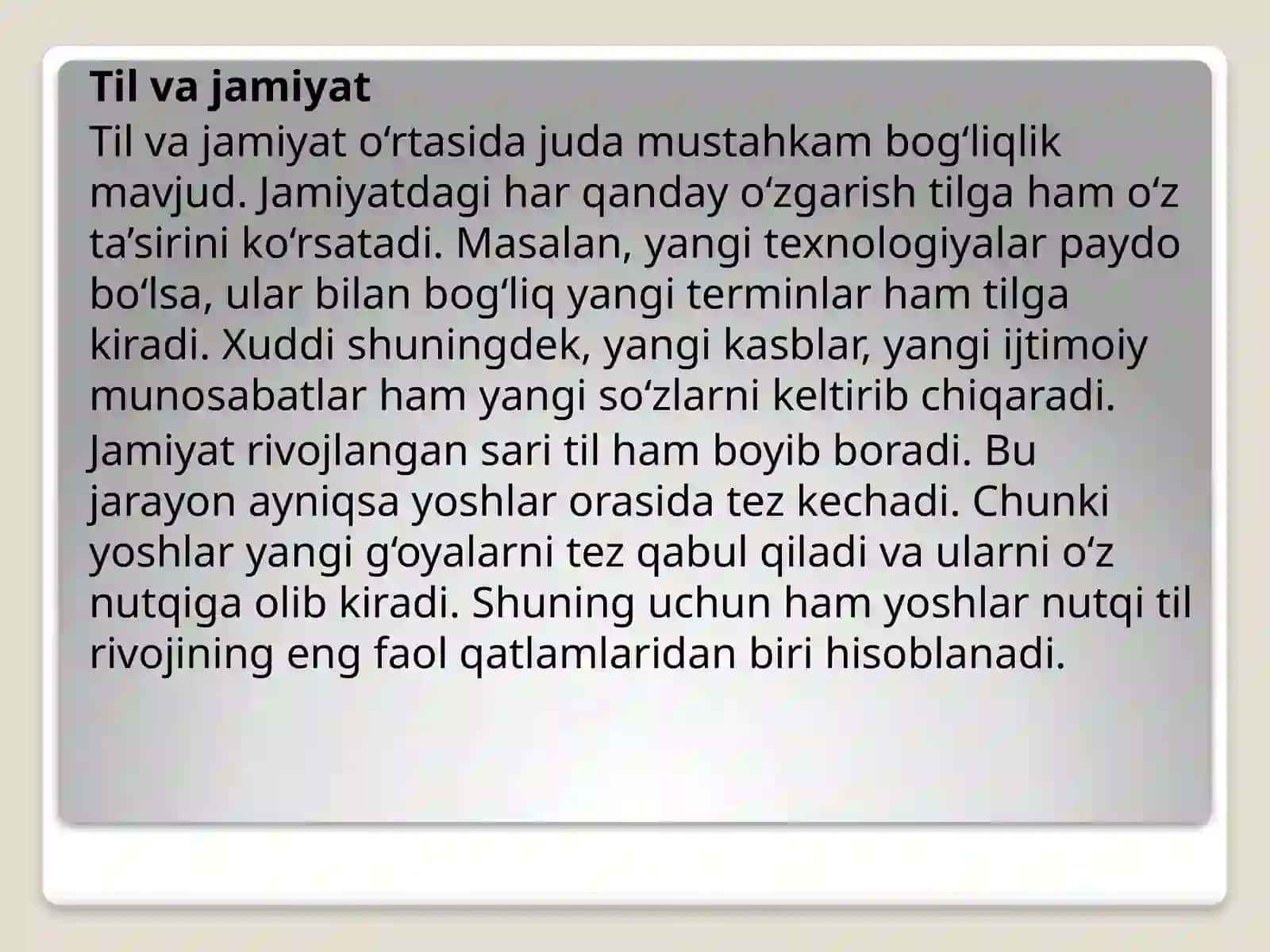 yoshlar nutqidagi yangi soʻzlar 4