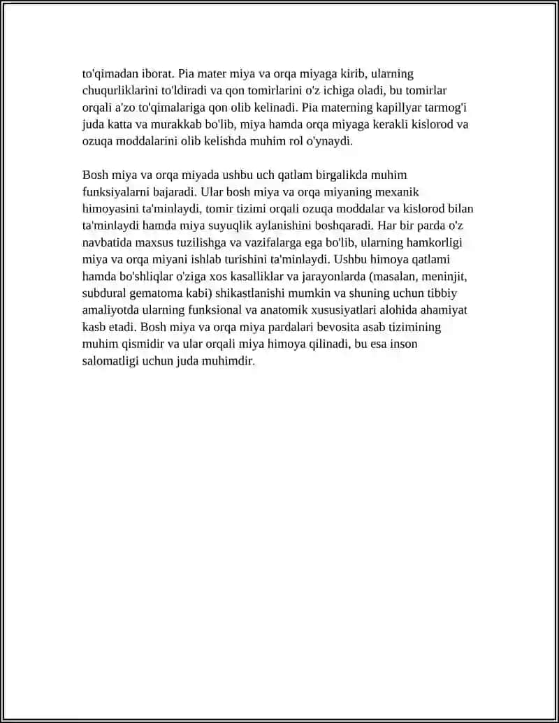 BOSH MIYA VA ORQA MIYANI ORAB TURUVCHI PARDALAR 4