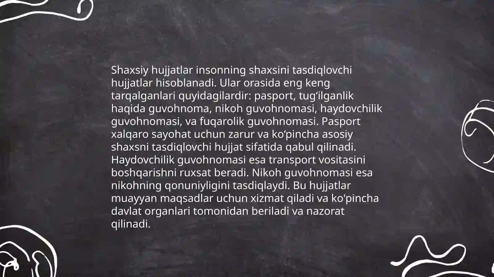 Rasmiy hujjatlar turlari va xususiyatlari 4