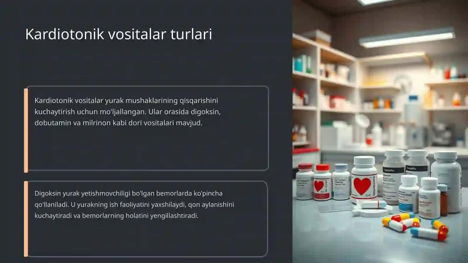 O’tkir va surunkali yurak yetishmovchiligida kardiotonik vositalarning ahamiyati 4