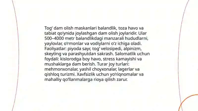 Plyaj dam olish maskanlari 4