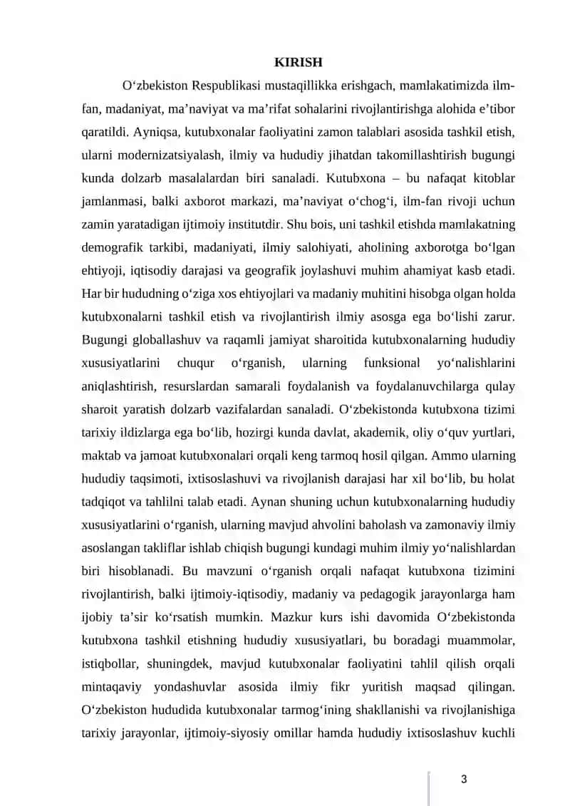 O’ZBEKISTONDA KUTUBXONA TASHKIL ETISHNING HUDUDIY TUSHUNCHALARI 4