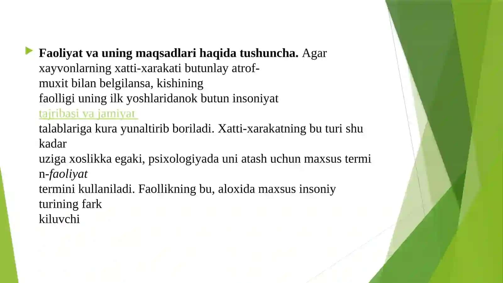pisixalogiyanazaryasivatarixifanidanmustaqilishi 4