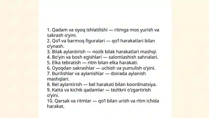 Maktabgacha Yoshdagi Bolalarga Oʻrgatilgan Milliy va Harakatli Oʻyinlar 4