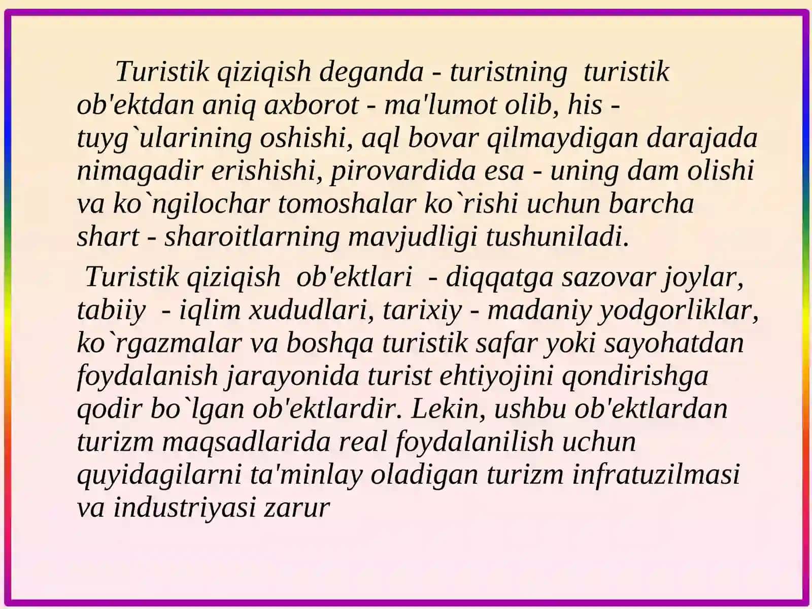 Turistik rеsurslar 4