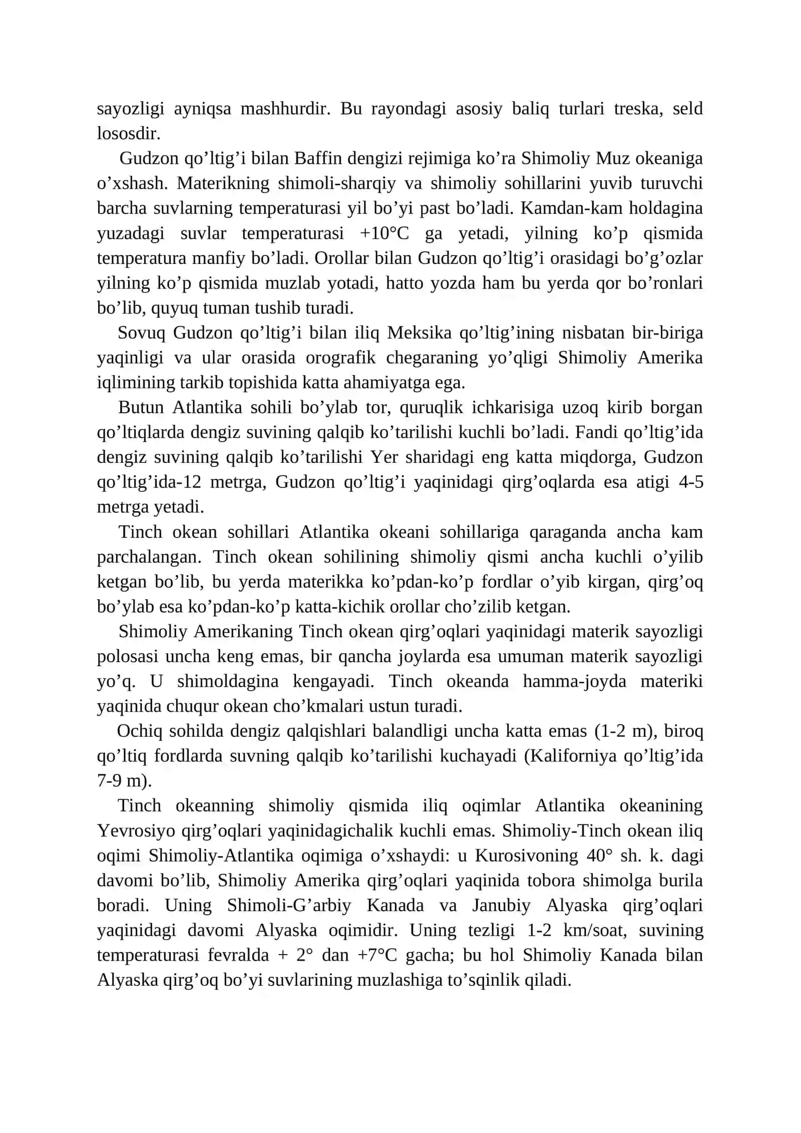 SHIMOLIY AMERIKA GEOGRAFIK URNI, GEOLOGIK TUZILISHI, RELEFI, FOYDALI QAZILMALARI 4