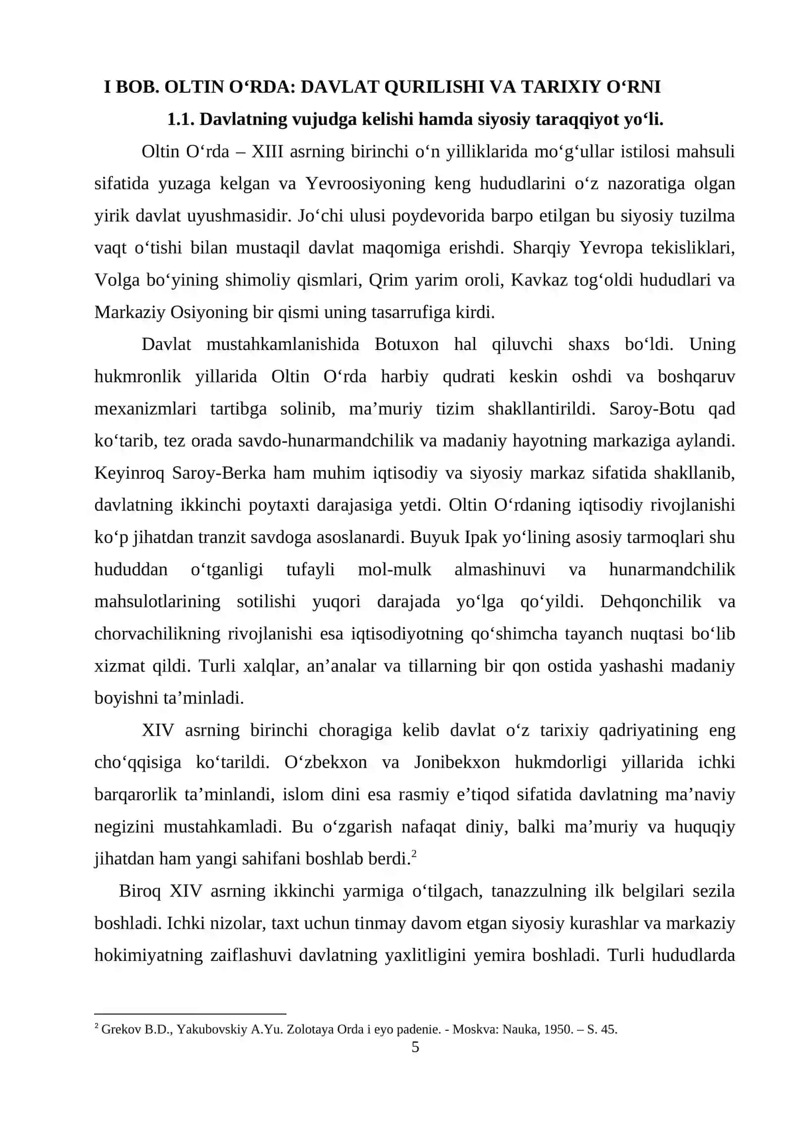 Oltin O'rda va uning qulashi asarida qunduzcha jangining yoritilishi 4