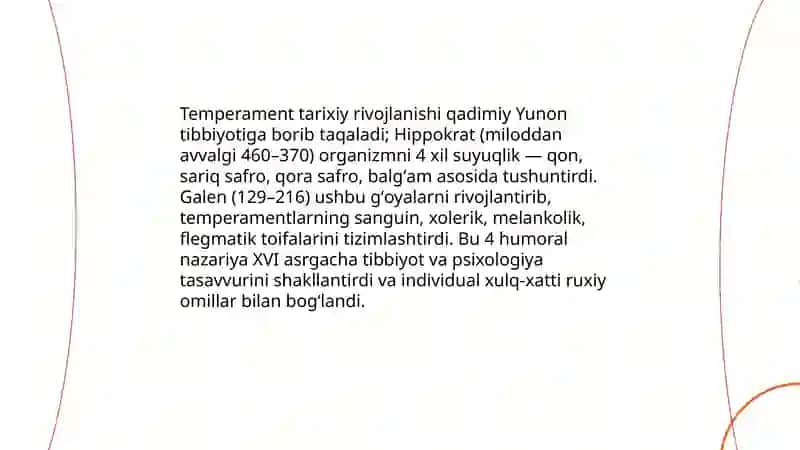 Temperament va uning nazariyalari 4