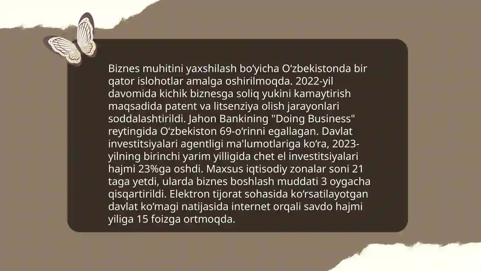 Tadbirkorlik va iqtisodiy o'sish 4