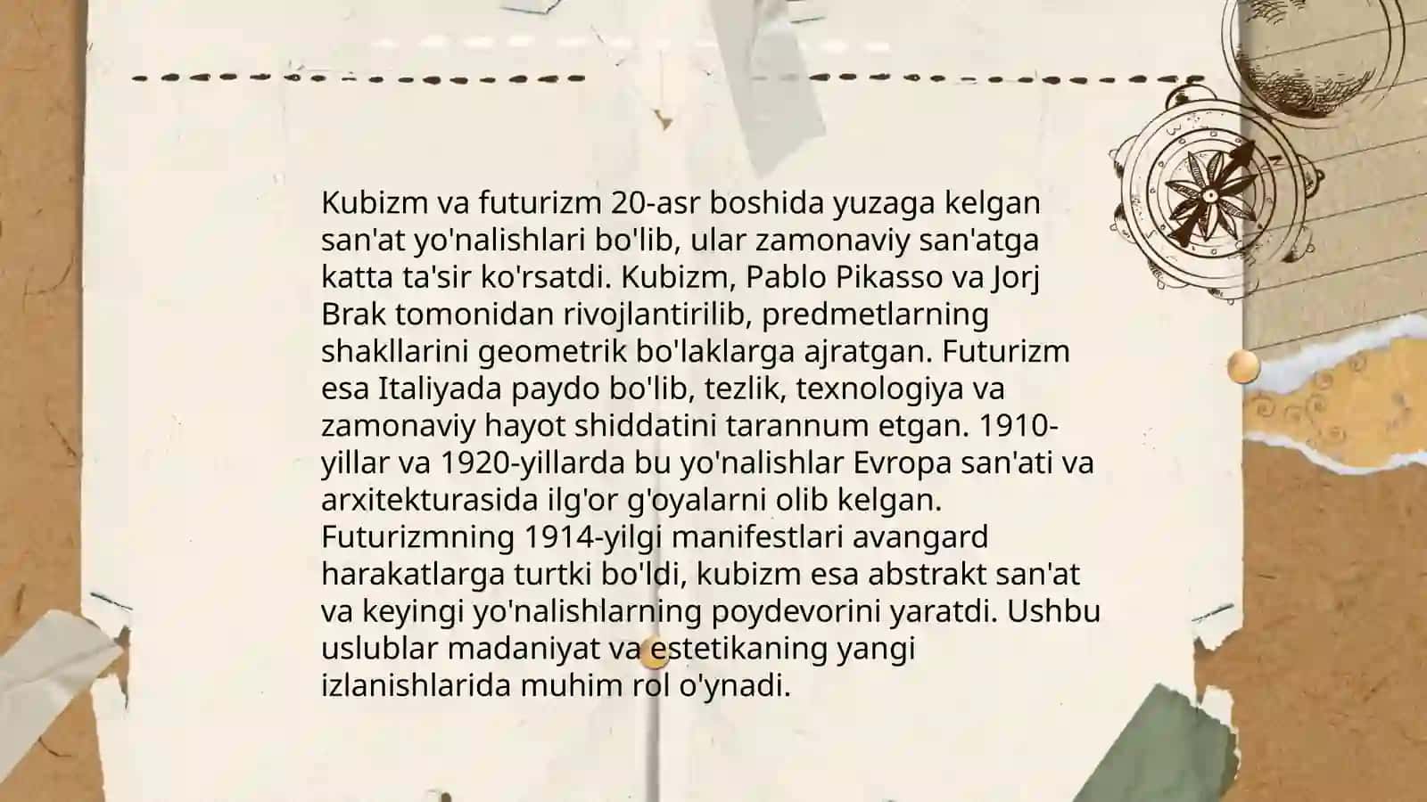 Ikkinchi jahon urushidan oldingi va keyingi uslubiy yo'nalishlar 4