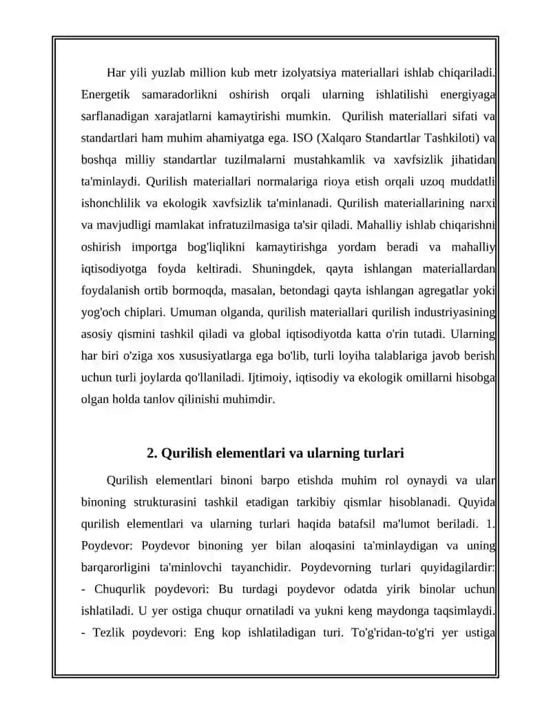 QURILISH ELEMENTLARI VA SANITARIYA-TEXNIK QURILMALARNING AN'ANAVIY GRAFIIK TASVIRLARI 4