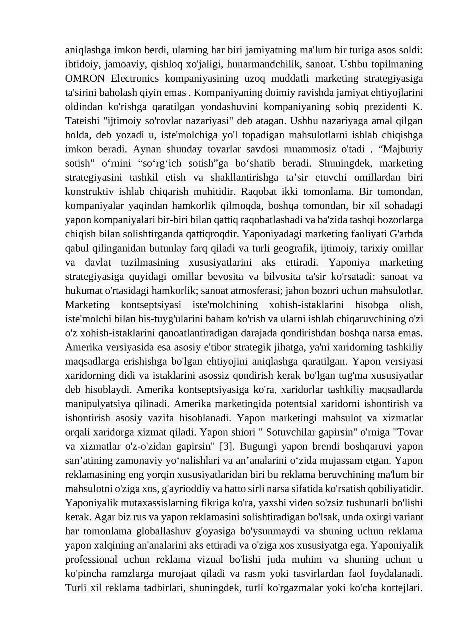 Xalqaro marketing muhiti (Yaponiya misolida) 4