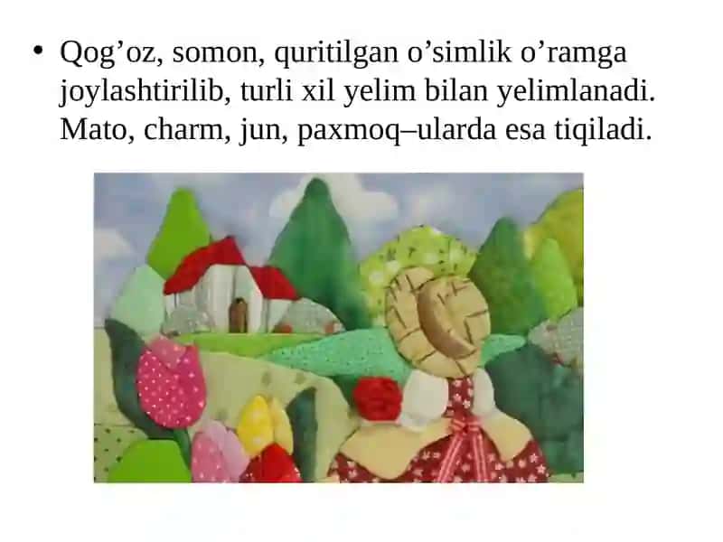 MаKTABGACHA YOSHDAGI BOLALARNI APPLIKATSIYA ISHLARIGA О‘RGATISH 4