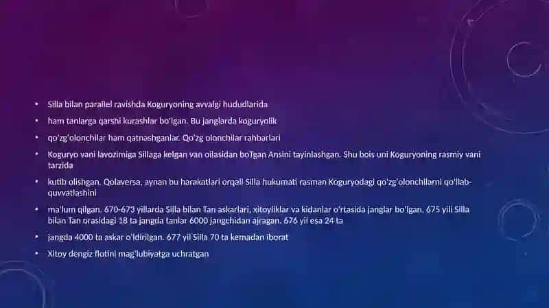 Tan sulolasi bilan urush 4