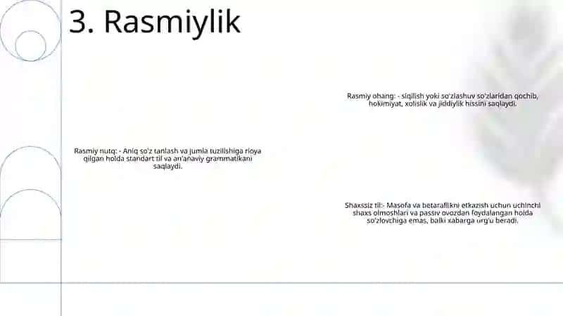 Rasmiy Uslub 4