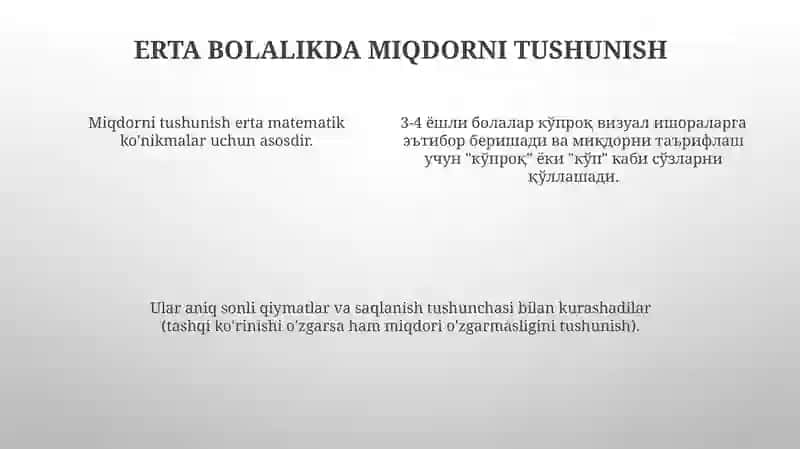 3-4 Yoshdagi Bolalarda Miqdorni Ta'riflash 4