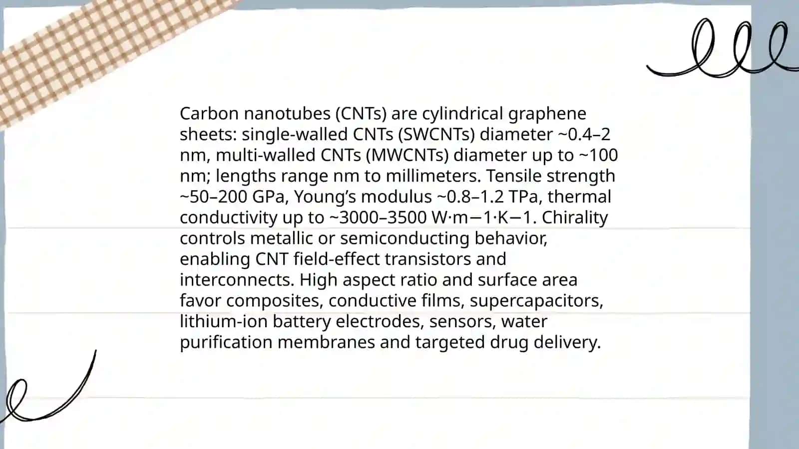 Science and technology (nanotechnologies 4