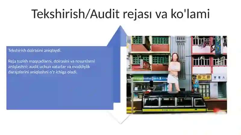 Bank ishi va audit. Tahliliy amallar 4